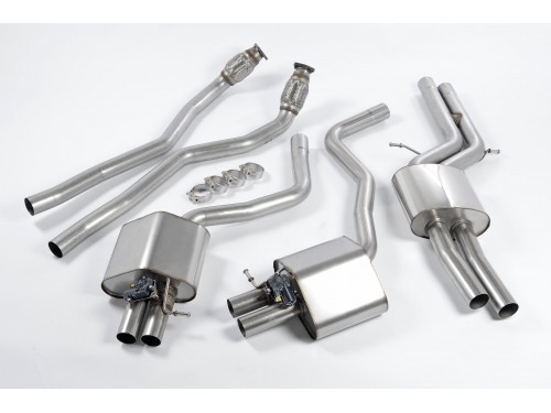 Milltek Sport Audi RS6/RS7 C7 4.0 TFSI Cat-back Resonated Exhaust