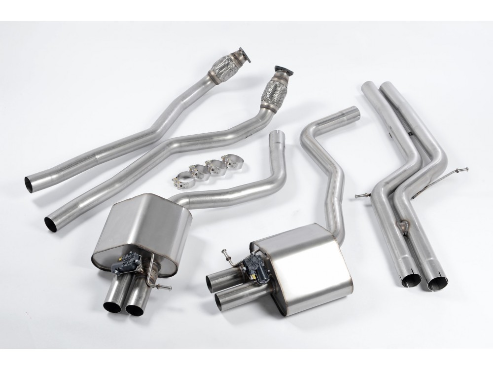 Wydech Milltek Audi RS6/RS7 C7 4.0 TFSI Cat-back Non-resonated - SSXAU365 Milltek Audi RS6/RS7 C7 4.0 TFSI Cat-back Non-resonated Exhaust