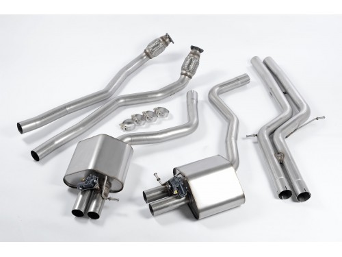 Milltek Sport Audi RS6/RS7 C7 4.0 TFSI Cat-back Non-resonated Exhaust