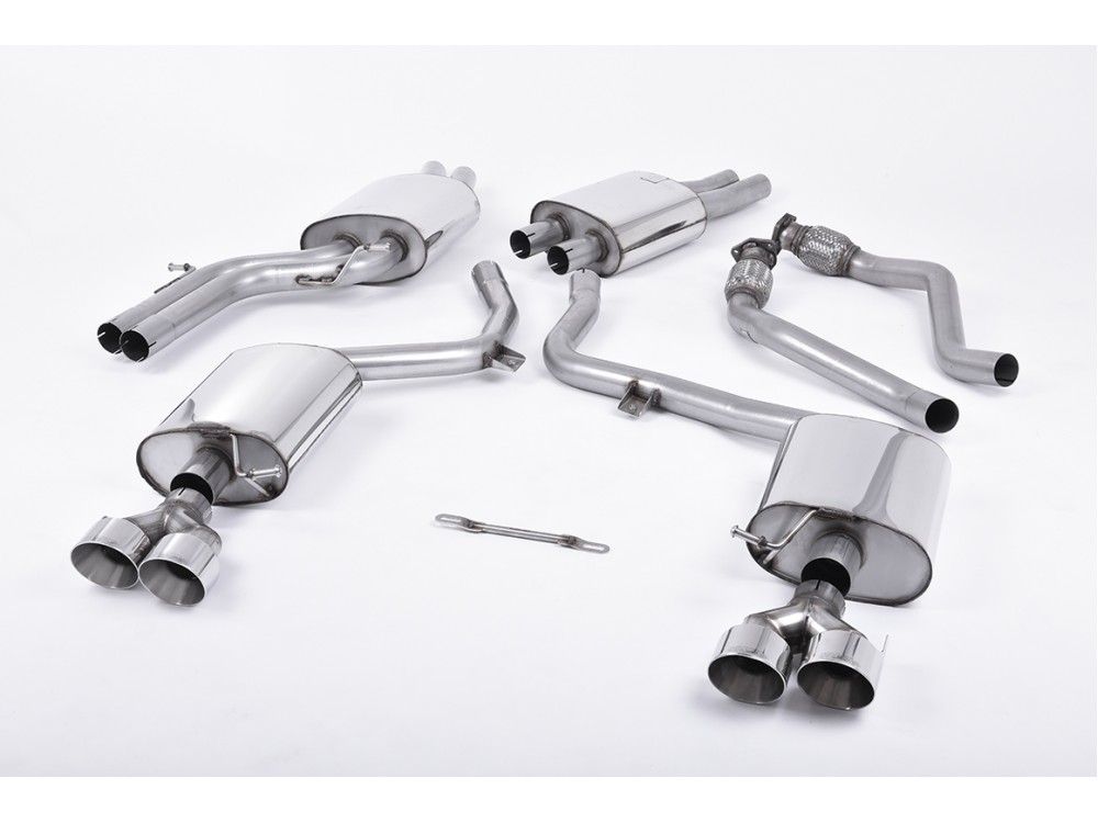 Exhaust Milltek Audi S4 / S5 Sportback B8.5 3.0 TFSI Cat-back Resonated - SSXAU366 Exhaust Milltek Audi S4 / S5 Sportback B8.5 3.0 TFSI Cat-back Resonated - SSXAU366