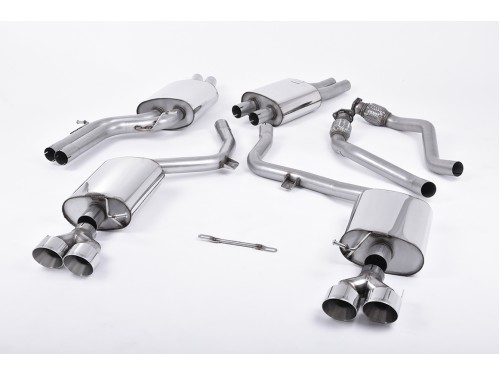 Milltek Sport Audi S4 / S5 Sportback B8.5 3.0 TFSI Cat-back Resonated Exhaust