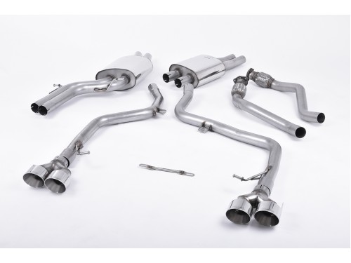 Milltek Sport Audi S4 / S5 Sportback B8.5 3.0 TFSI Cat-back Race Exhaust