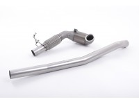 Milltek Audi A3 2.0 TFSI quattro Sedan 8V (US-only) (2014-2020) Large Bore Downpipe and Hi-Flow Sports Cat SSXAU381 Exhaust