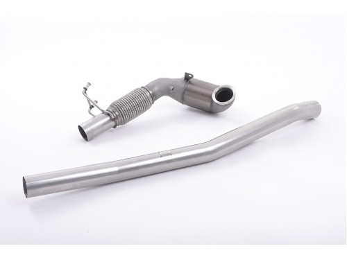Milltek Audi A3 2.0 TFSI quattro Sedan 8V (US-only) (2014-2020) Large Bore Downpipe and Hi-Flow Sports Cat SSXAU381