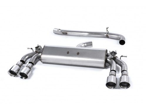 Milltek Sport Audi S3 8V 2.0 TSI Cat-back Non-resonated Exhaust