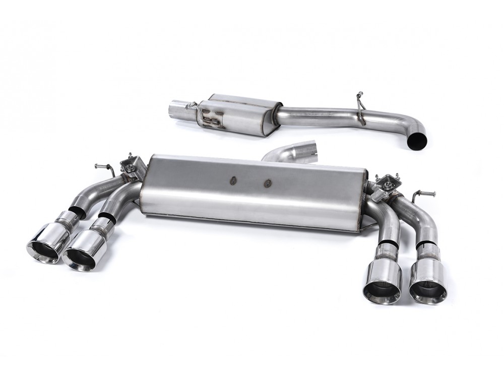 Wydech Milltek Audi S3 8V 2.0 TSI Cat-back Resonated (EC) - SSXAU421 Milltek Audi S3 8V 2.0 TSI Cat-back Resonated (EC) Exhaust