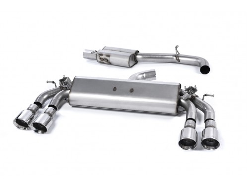 Milltek Sport Audi S3 8V 2.0 TSI Cat-back Resonated (EC) Exhaust