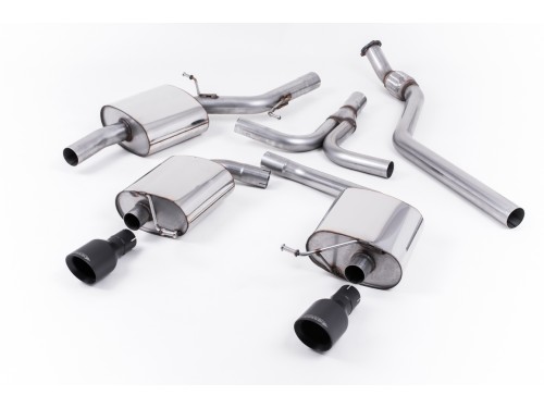 Milltek Audi A5 Cabriolet 2.0 TFSI 2WD and quattro (manual only) (2009-2026) Cat-back SSXAU439