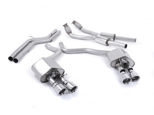 Milltek Sport Audi S6/S7 C7 4.0 TFSI Cat-back Non-resonated ValveSonic Exhaust