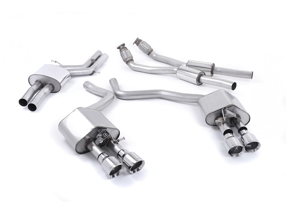 Wydech Milltek Audi S6/S7 C7 4.0 TFSI Cat-back Resonated ValveSonic - SSXAU444 Milltek Audi S6/S7 C7 4.0 TFSI Cat-back Resonated ValveSonic Exhaust