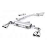 Milltek Sport Audi S1 2.0 TFSI Cat-back Resonated (EC) Exhaust