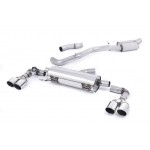 Milltek Sport Audi S1 2.0 TFSI Cat-back Resonated (EC) Exhaust