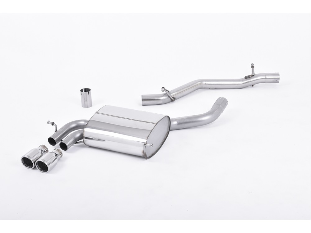 Wydech Milltek Audi A3 8P 3.2 V6 Cat-back Non-resonated - SSXAU504 Milltek Audi A3 8P 3.2 V6 Cat-back Non-resonated Exhaust