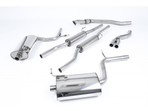 Milltek Audi A4 2.0 TFSI B7 quattro and DTM (2005-2008) Cat-back SSXAU514