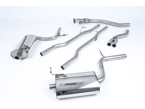 Milltek Audi A4 2.0 TFSI B7 quattro and DTM (2005-2008) Cat-back SSXAU515
