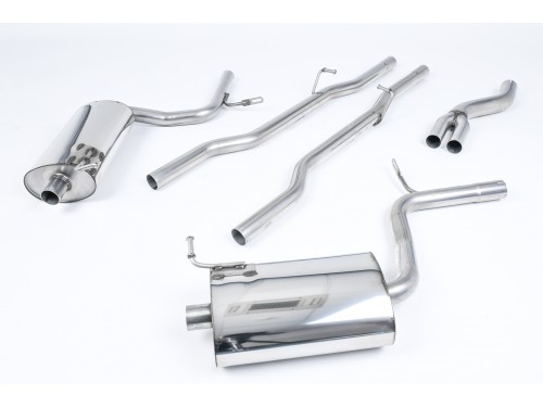 Milltek Sport Audi A4 2.0 TFSI B7 quattro Cat-back Non-resonated Exhaust