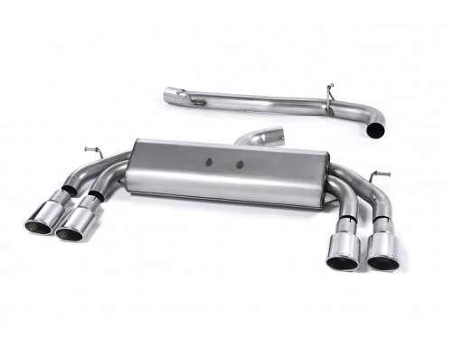 Milltek Sport Audi S3 8V 2.0 TSI Cat-back Race Non-resonated Exhaust