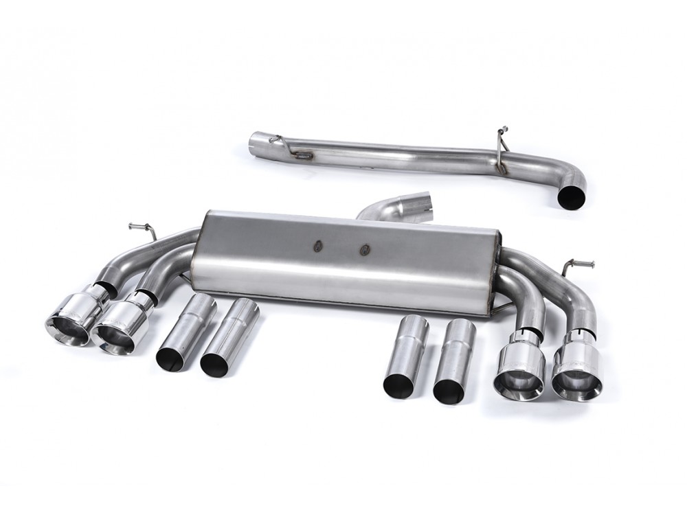 Exhaust Milltek Audi S3 8V Sedan 2.0 TSI GPF-back Non-resonated RACE - SSXAU542 Exhaust Milltek Audi S3 8V Sedan 2.0 TSI GPF-back Non-resonated RACE - SSXAU542