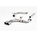 Milltek Sport Audi A3 8V 2.0 TDI 150 KM Cat-back Non-Resonated Exhaust