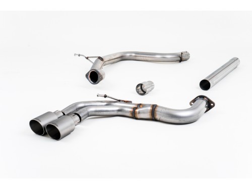 Milltek Audi A3 2.0 TDI 184PS MQB 2WD (3 Door & Sportback Models) (2013-2020) Cat-back SSXAU569