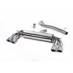 Milltek Sport Audi TTS MK3 2.0 TFSI Cat-back Non-resonated Exhaust