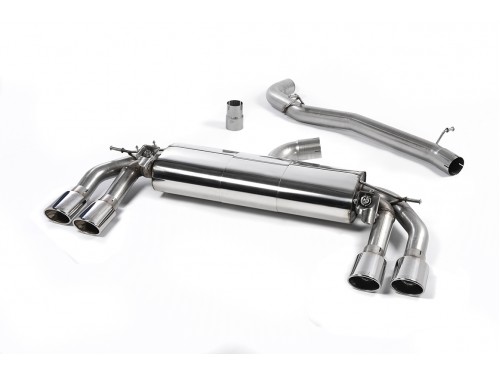 Milltek Sport Audi TTS MK3 2.0 TFSI Cat-back Non-resonated Exhaust