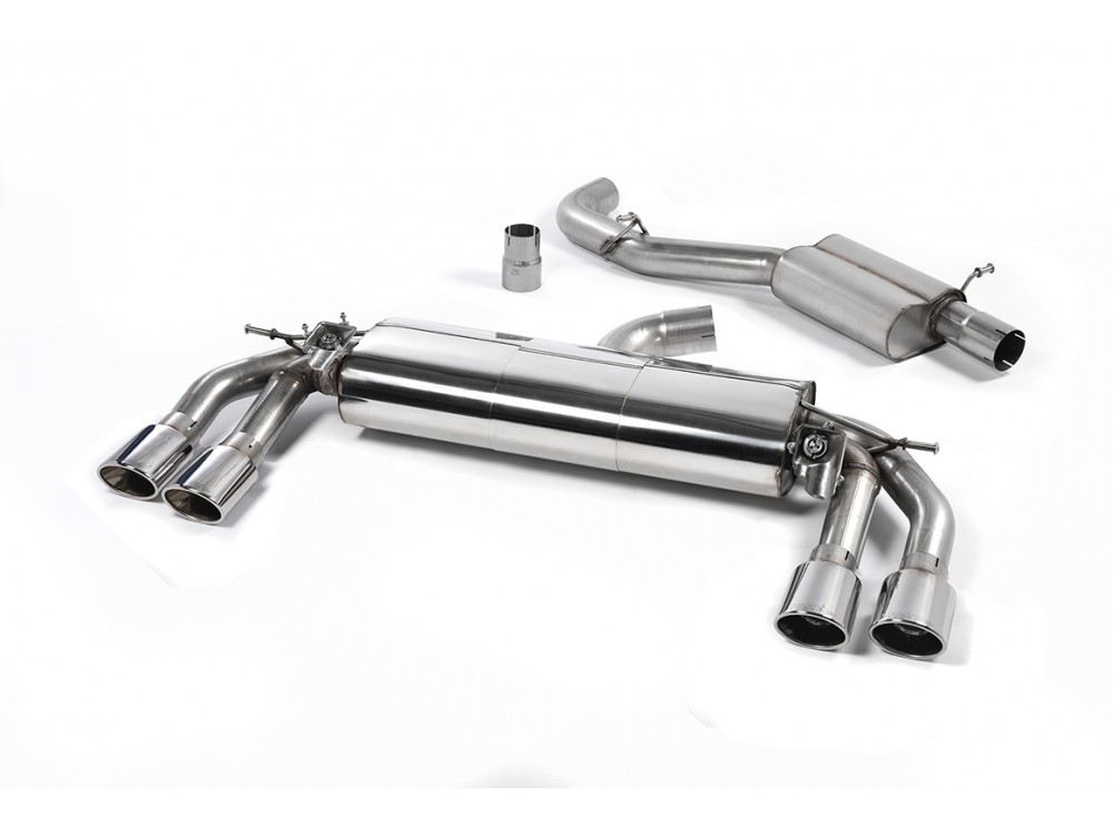 Exhaust Milltek Audi TTS MK3 2.0 TFSI Cat-back Resonated (EC) - SSXAU577 Exhaust Milltek Audi TTS MK3 2.0 TFSI Cat-back Resonated (EC) - SSXAU577