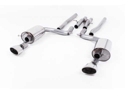 Milltek Sport Audi RS6 C6 5.0 V10 Cat-back Non Resonated Exhaust