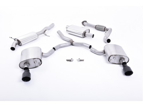 Milltek Sport Audi A5 Sportback B9 2.0 TFSI Cat-back Resonated (EC) Exhaust