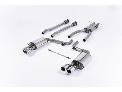 Milltek Sport Audi S6 C6 5.2 FSI Cat-back Road+ Exhaust