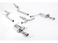Milltek Audi A4 2.0 TFSI S line B8 (2WD and quattro manual-only) Saloon & Avant (2008-2011) Cat-back SSXAU626 Exhaust
