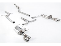 Milltek Audi A4 2.0 TFSI S line B8 (2WD and quattro manual-only) Saloon & Avant (2008-2011) Cat-back SSXAU627 Exhaust