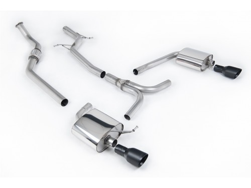 Milltek Audi A4 2.0 TFSI S line B8 (2WD and quattro Tiptronic-only) Saloon & Avant (2008-2011) Cat-back SSXAU633