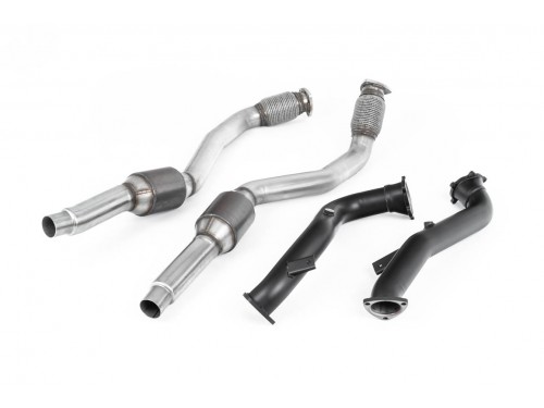 Milltek Sport Audi S6 4.0 TFSI C7 quattro Downpipe ze sportowym katalizatorem Hi-Flow