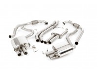 Milltek Audi S4 3.0 Turbo V6 B9 - Saloon/Sedan & Avant (NON GPF ONLY - Non Sport Diff Models) - Left Hand Drive Cars Only (2016-2026) Cat-back SSXAU642 Exhaust