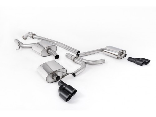 Milltek Audi A5 Cabriolet 2.0 TFSI 2WD and quattro (manual only) (2009-2026) Cat-back SSXAU660