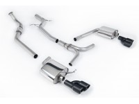 Milltek Audi A4 2.0 TFSI S line B8 (2WD and quattro Tiptronic-only) Saloon & Avant (2008-2011) Cat-back SSXAU667 Exhaust