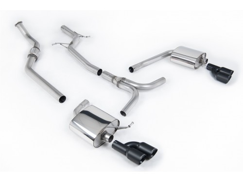 Milltek Audi A4 2.0 TFSI S line B8 (2WD and quattro Tiptronic-only) Saloon & Avant (2008-2011) Cat-back SSXAU667
