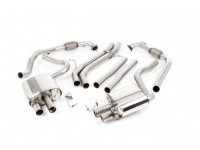 Milltek Audi S4 3.0 Turbo V6 B9 - Saloon/Sedan & Avant (NON GPF ONLY - Sport Diff Models Only & Without Brace Bars) - Left Hand Drive Cars Only (2016-2026) Cat-back SSXAU702 Exhaust