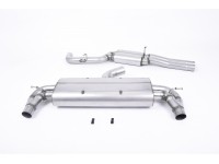 Milltek Sport Audi RS3 8V Sportback Cat-back Non-Valved Resonated Exhaust