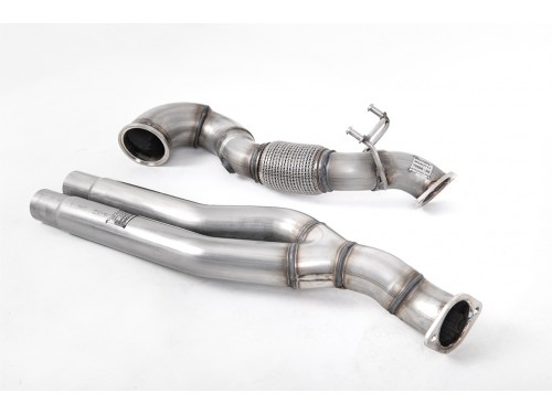 Milltek Sport Audi TT RS Mk3 2.5 TFSI Downpipe De-cat Exhaust