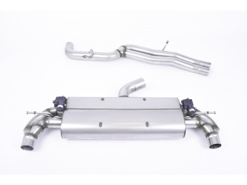 Milltek Sport Audi TT RS Mk3 2.5 TFSI Cat-back Non-resonated HollowTek Exhaust