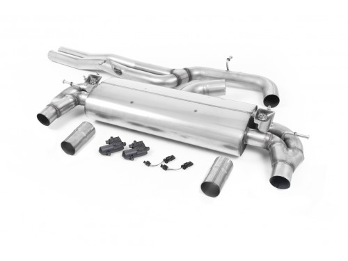 Milltek Sport Audi RS3 8V Sedan Cat-back Non-resonated HollowTek Exhaust