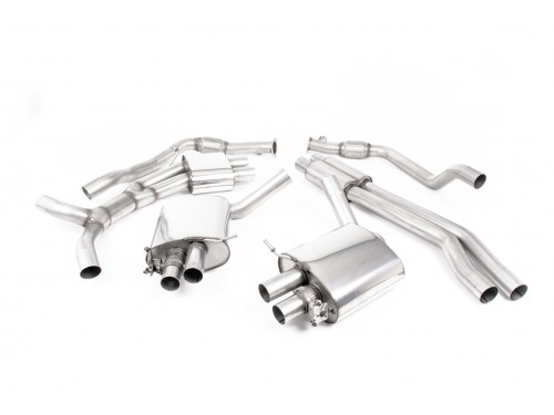 Milltek Sport Audi RS4 B9 2.9 TFSI Cat-back Resonated (EC) Exhaust