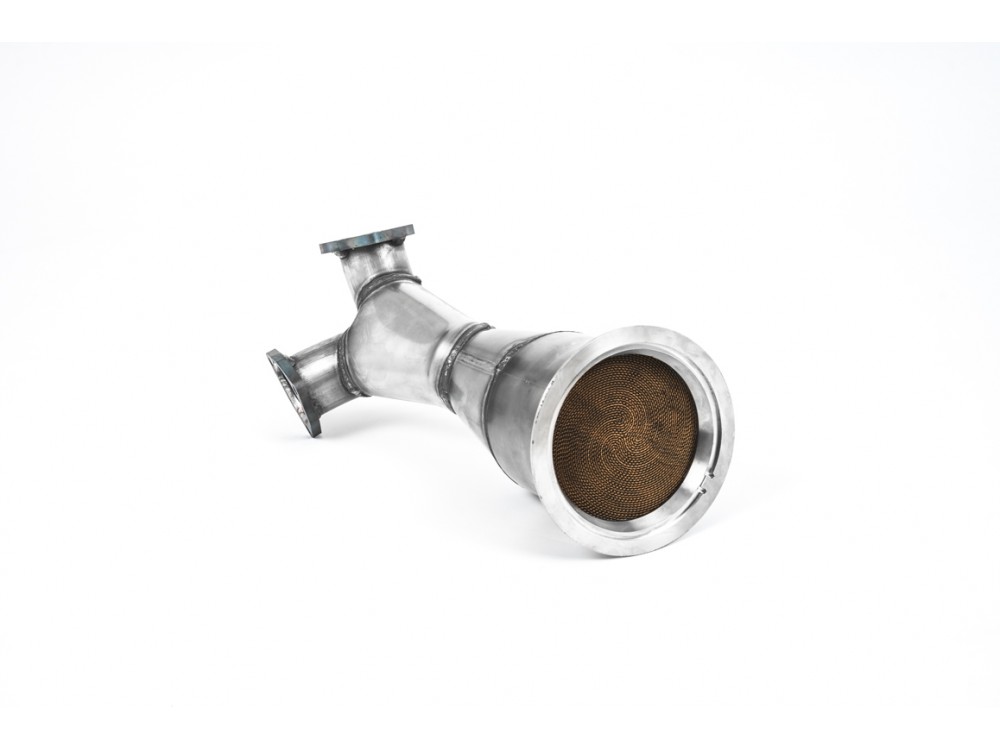 Wydech Milltek Audi SQ5 3.0TFSI V6 Turbo Downpipe ze sportowym katalizatorem - SSXAU761 Milltek Audi SQ5 3.0TFSI V6 Turbo Downpipe with sport catalytic converter Exhaust