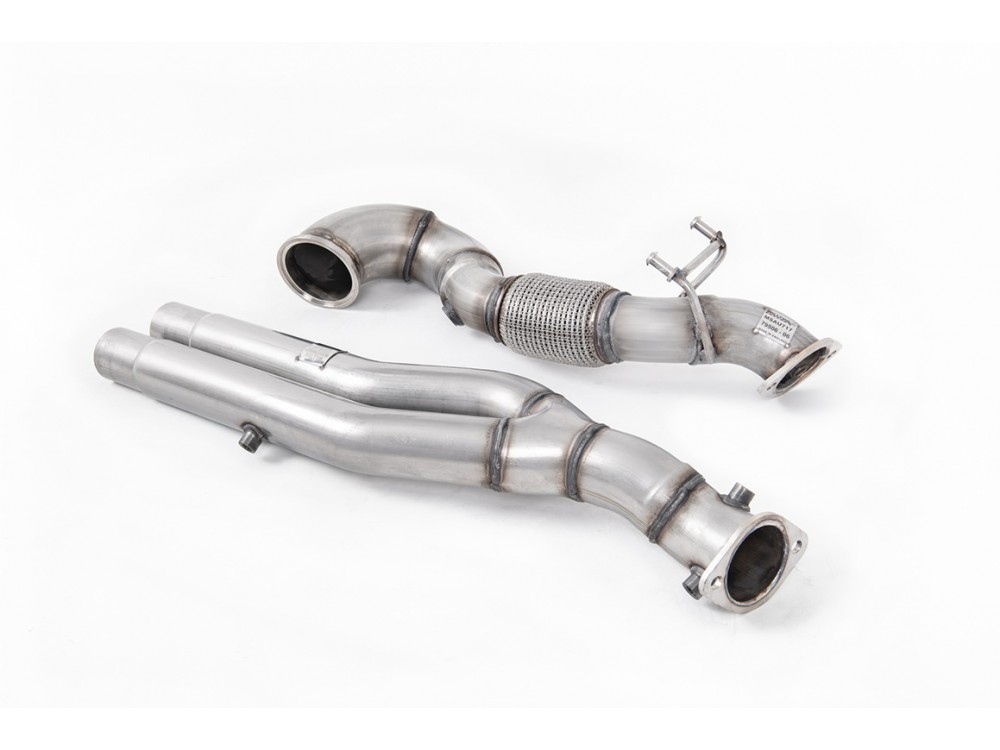 Wydech Milltek Audi RS3 8V 2018+ Downpipe De-cat zastępujący GPF - SSXAU817 Milltek Audi RS3 8V 2018+ Downpipe De-cat replacing GPF Exhaust