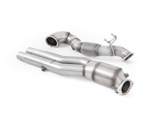 Milltek Sport Audi RS Q3 F3 Downpipe z katalizatorem 200CPSI zastępujący GPF