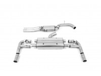 Wydech Milltek Sport Audi RS3 8V Sedan Cat-back Resonated 80mm (EC)