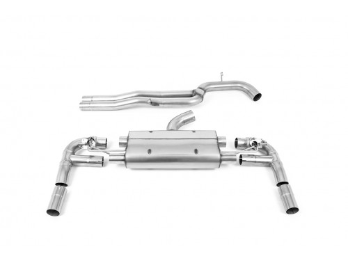 Milltek Sport Audi RS3 8V Sedan Cat-back Non-resonated 80mm Exhaust