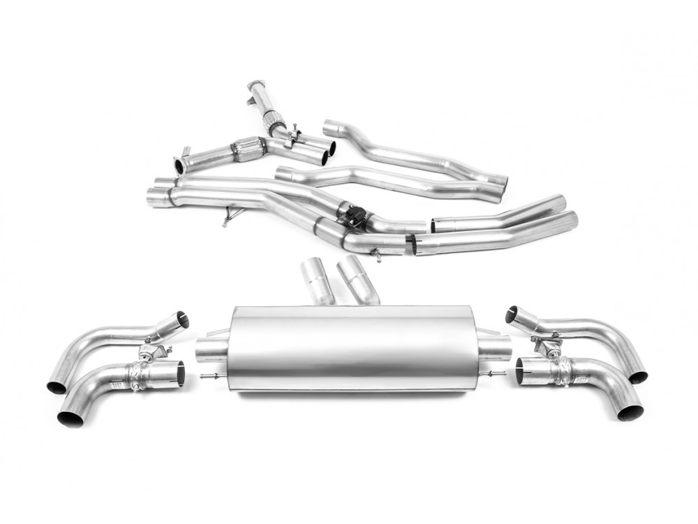 Wydech Milltek Audi RS Q8 4.0 TFSI GPF-back (Non-resonated) - SSXAU899 Milltek Audi RS Q8 4.0 TFSI GPF-back (Non-resonated) Exhaust